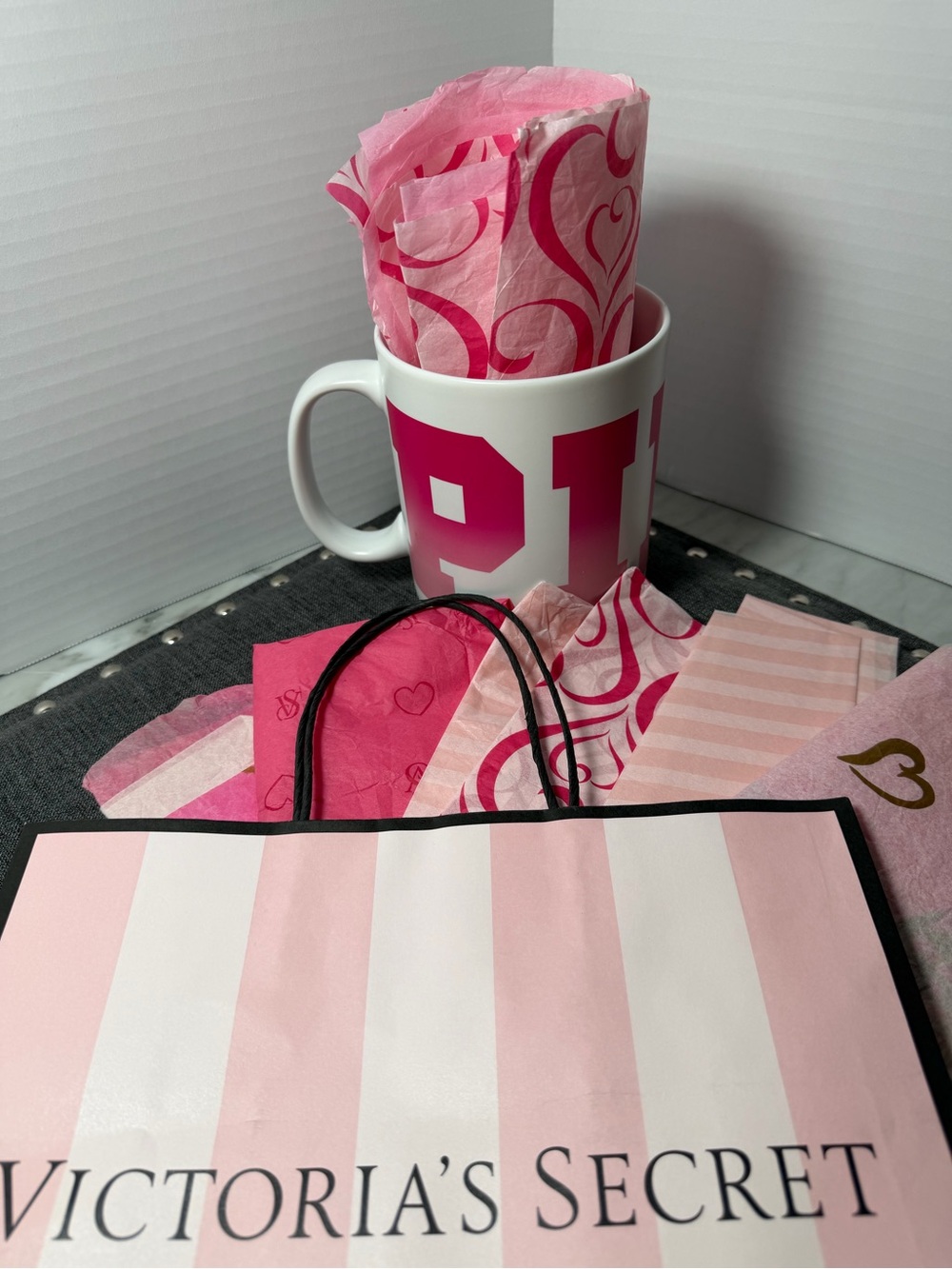 Y2K VS PINK Giant 30oz Jumbo Mug Gift Set Coquette